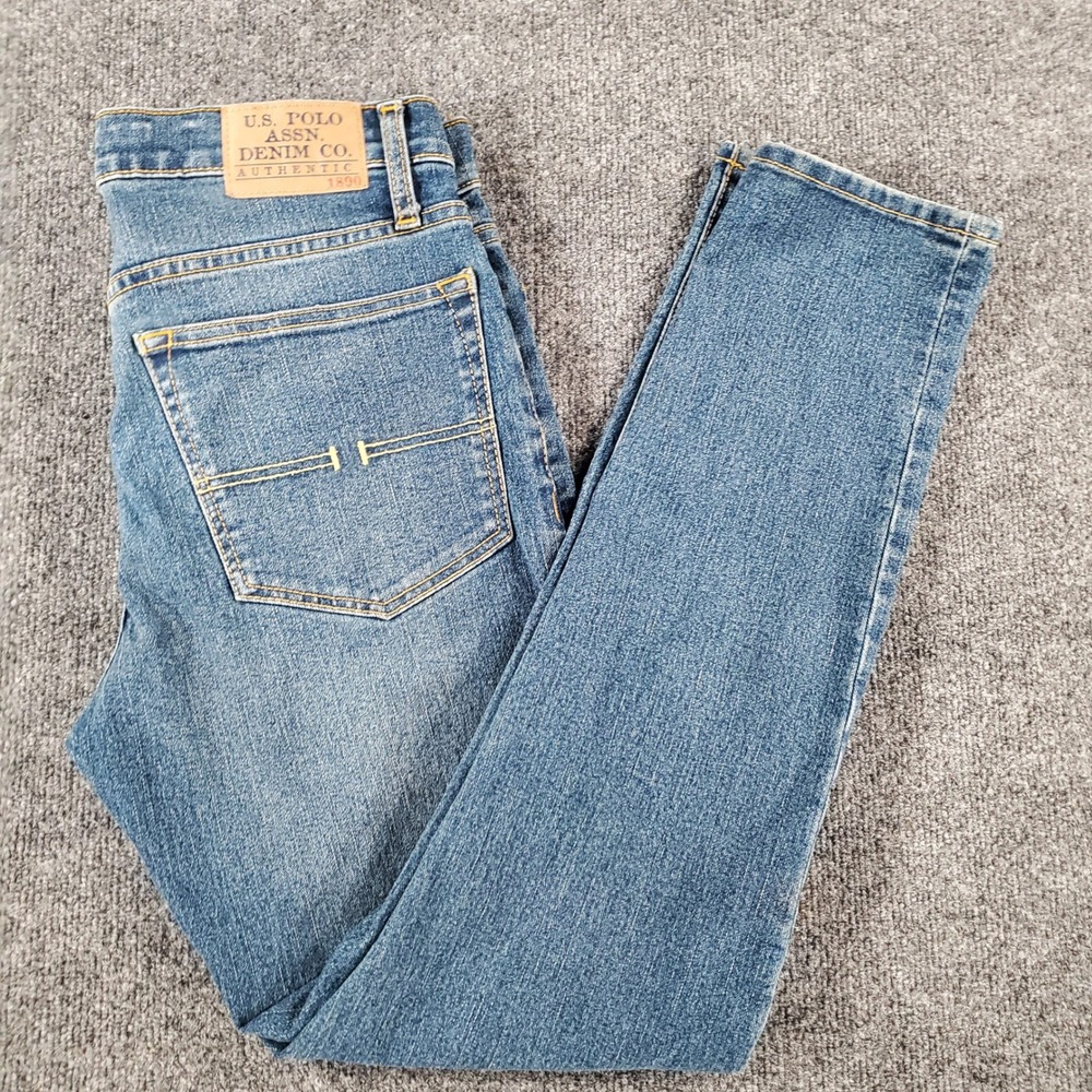 U.S. Polo Assn. Jeans Mens 30x30 (FIT 30x29) Activate Stretch Blue Denim
